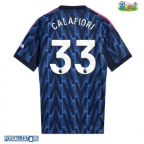 Arsenal Riccardo Calafiori #33 Bortedrakt 2025-26 Kortermet